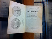 Histoire des inondations de Rhone et de la Saone, depuis leur source jusqu'a leur embouchure, en l'année 1840.