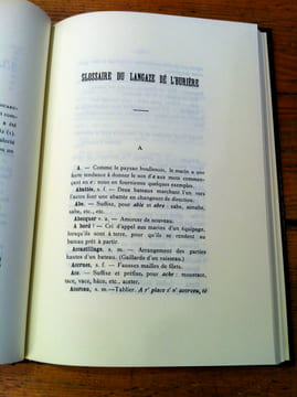 GLOSSAIRE DU PATOIS DES MATELOTS BOULONNAIS . ERNEST DESEILLE