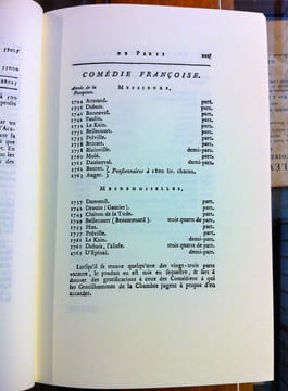 DICTIONNAIRE PORTATIF HISTORIQUE ET LITTÉRAIRE DES THÉÂTRES. ANTOINE DE LÉRIS
