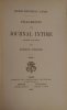 Fragments d'un journal intime, 2 volumes (complet). Henri-Frédéric Amiel