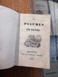 Les psaumes de David