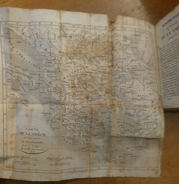 Voyages du jeune Anacharsis en Grèce, vers le milieu du quatrième siècle avant l'ère vulgaire. 8 volumes. J.J. Barthelemy