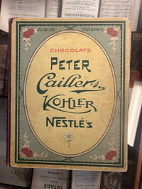 Chocolats Peter Cailler's Kohler Nestlé's, album timbres COMPLET!