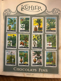 Chocolats Peter Cailler's Kohler Nestlé's, album timbres COMPLET!