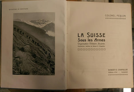 La Suisse sous les armes, organisation militaire illustrés
. Colonel Feyler