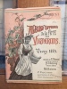 Album officiel de la fête des vignerons, Vevey 1889. Dessins de E. Vullemin, d'après les costumes de P. Vallouy peintre officiel