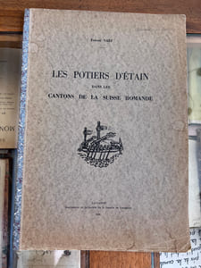 Les Potiers d'Étain dans les cantons de la suisse romande