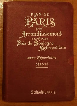 Plan de Paris par arrondissement - Bois de Boulogne Métropolitain - Avec Répertoire. Collectif