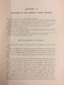 Traité pratique de serrurerie - Constructions en fer serrurerie d'art

Planchers en fer, poutres - Résistance des matériaux, colonnes en fonte, pans de fer, charpentes de combles, marchés couverts, passerelles et petits ponts, escaliers, serres, jardins d'hiver - Volières, kiosques, marquises, vérandas - Grilles - Balcons, entourages, ferronnerie - Assemblages de serrurerie, éléments géométriques - Renseignements généraux, etc.