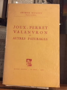 Joux-Perret Valanvron et autres pâturages 