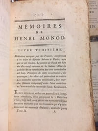 Mémoires de Henri Monnod, Ancien Conseiller d'État, et Membre à vie du Grand Conseil du Canton de Vaud