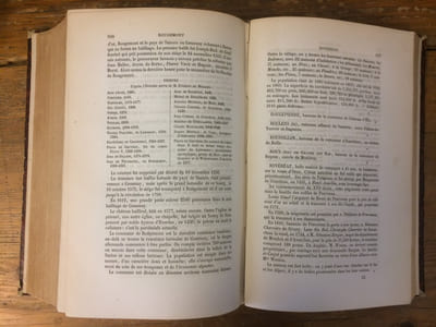 DICTIONNAIRE HISTORIQUE GÉOGRAPHIQUE ET STATISTIQUE DU CANTON DE VAUD - Notices historiques et topographiques sur les Villes, Bourgs, Villages, Châteaux et anciens Monastères du pays, rédigées essentiellement sur les chartes, publié sous les auspices de la société d'histoire de la suisse romande et avec la collaboration de plusieurs membres