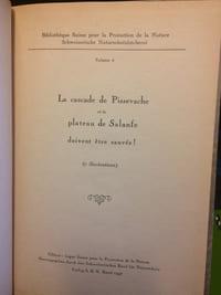 LA CASCADE DE PISSEVACHE ET LE PLATEAU DE SALANFE doivent être sauvés ! (7 illustrations)