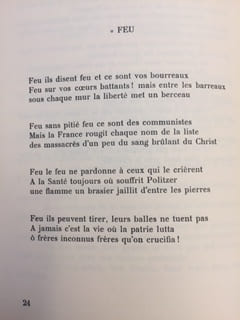 Poèmes français. Collectif (Résistance-Eluard)
