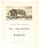 Les aquarelles de Barye. Charles Otto Zieseniss