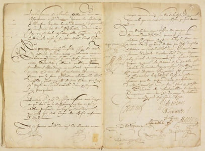 ACTE NOTARIÉ DE LA CHANCELLERIE ROYALE.