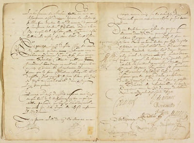 ACTE NOTARIÉ DE LA CHANCELLERIE ROYALE.