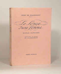 LE SONGE D'UNE FEMME. Roman familier. Gravures au burin de J.-E. LABOUREUR. 