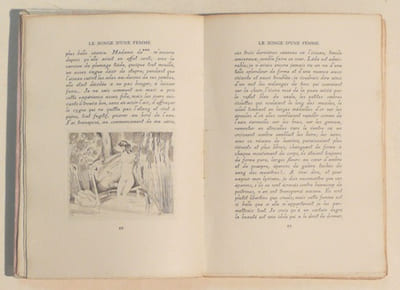 LE SONGE D'UNE FEMME. Roman familier. Gravures au burin de J.-E. LABOUREUR. 