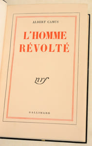 L'HOMME RÉVOLTÉ. 