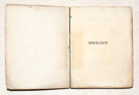 MEMORANDUM. . BARBEY D'AUREVILLY (Jules).