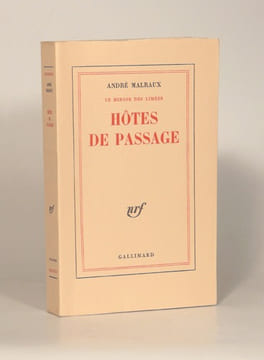 HÔTES DE PASSAGE. Le Miroir des Limbes. . MALRAUX (André).