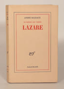 LAZARE. Le Miroir des limbes. par MALRAUX (André). 