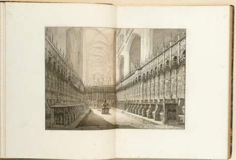 STALLES DU CHOEUR DE LA CATHEDRALE D'AUCH. Texte et dessins par L. Sancet.. SANCET (L.).