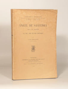ANGEL DE SAAVEDRA, DUC DE RIVAS, sa vie, son oeuvre poétique.