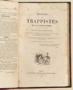 LES ORIGINES ET LES CONSTITUTIONS DE LA TRAPPE. LES MONASTERES DU PAYS DE CHIMAY. LA TRAPPE DE NOTRE-DAME DE SCOURMONT. [Relié à la suite] "HISTOIRE DES TRAPPISTES DU VAL-SAINTE-MARIE, diocèse de Besançon, avec des notices intéressantes, sur les autres monastères de la Trappe en France, en Belgique, en Angleterre, en Irlande, et sur plusieurs religieux trappistes [par Michel PEETERS]".  par MALENGREAU (Auguste) et PEETERS (Michel). - Image 4