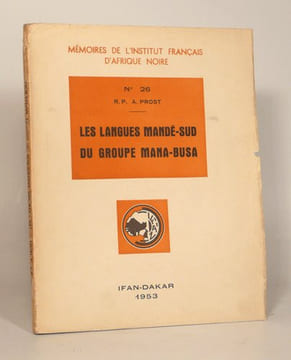 LES LANGUES MANDÉ-SUD DU GROUPE MANA-BUSA. . PROST (R. P. A.).