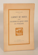 CARNET DE NOTES D'UNE EXCURSION DE QUINZE JOURS EN PERIGORD.  par LE ROY (Eugène). 
