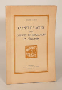 CARNET DE NOTES D'UNE EXCURSION DE QUINZE JOURS EN PERIGORD.