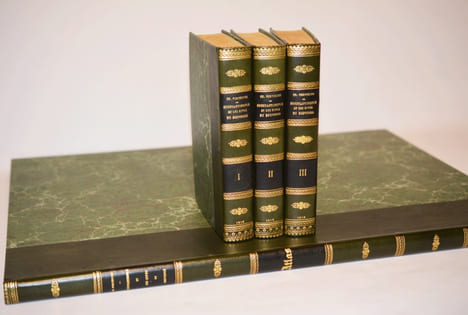 PROMENADES PITTORESQUES DANS CONSTANTINOPLE ET SUR LES RIVES DU BOSPHORE, suivies d'une notice sur la Dalmatie. [3 volumes de texte et un atlas].. ...
