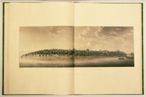 PROMENADES PITTORESQUES DANS CONSTANTINOPLE ET SUR LES RIVES DU BOSPHORE, suivies d'une notice sur la Dalmatie. [3 volumes de texte et un atlas].. ...