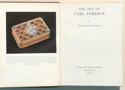 THE ART OF CARL FABERGE. 