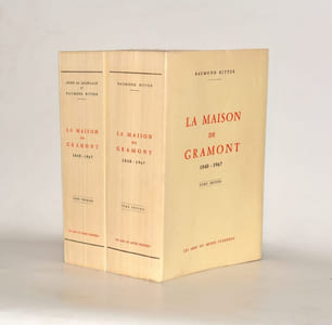 LA MAISON DE GRAMONT (1040-1967). Préface du Duc de LEVIS MIREPOIX. [2 volumes].