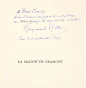 LA MAISON DE GRAMONT (1040-1967). Préface du Duc de LEVIS MIREPOIX. [2 volumes]. par JAURGAIN (Jean de) & RITTER (Raymond).  - Image 2