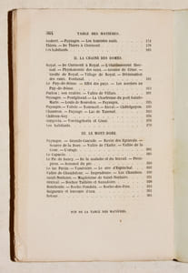 VOYAGE EN AUVERGNE. Gergovia. Le Mont-Dore et Royat. 