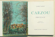 CARZOU. Provence. Introduction de Pierre Cabanne.  par VERDET (André).  - Image 2