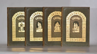 OEUVRES CHOISIES de GAVARNI, revues, corrigées et nouvellement classées par l'Auteur. Études de moeurs contemporaines. [4 volumes].