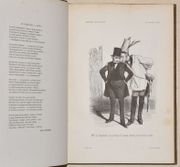 OEUVRES CHOISIES de GAVARNI, revues, corrigées et nouvellement classées par l'Auteur. Études de moeurs contemporaines. [4 volumes]. par GAVARNI (Paul) [Pseudonyme de Sulpice-Guillaume CHEVALIER]. - Image 8
