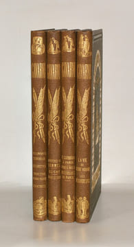 OEUVRES CHOISIES de GAVARNI, revues, corrigées et nouvellement classées par l'Auteur. Études de moeurs contemporaines. [4 volumes].. GAVARNI (Paul) ...