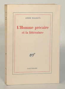 L'HOMME PRECAIRE ET LA LITTERATURE. 