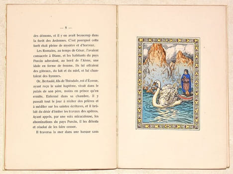 LA LÉGENDE DES SAINTES OLIVERIE ET LIBERETTE. Illustrations en couleurs de Gustave-Adolphe MOSSA. . FRANCE (Anatole)