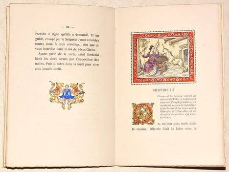LA LÉGENDE DES SAINTES OLIVERIE ET LIBERETTE. Illustrations en couleurs de Gustave-Adolphe MOSSA. . FRANCE (Anatole)