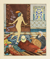 LE JARDIN DES CARESSES. Illustrations de Léon CARRÉ.