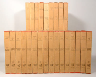 JOURNAL. Mémoires de la vie littéraire. [25 volumes].