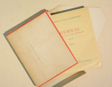 JOURNAL. Mémoires de la vie littéraire. [25 volumes].. GONCOURT (Edmond & Jules de). 