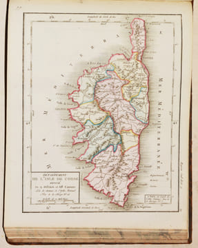 ATLAS NATIONAL PORTATIF DE LA FRANCE, destiné à l'instruction publique, composé de 93 cartes et d'un précis Méthodique et Élémentaire de la Nouvelle ...